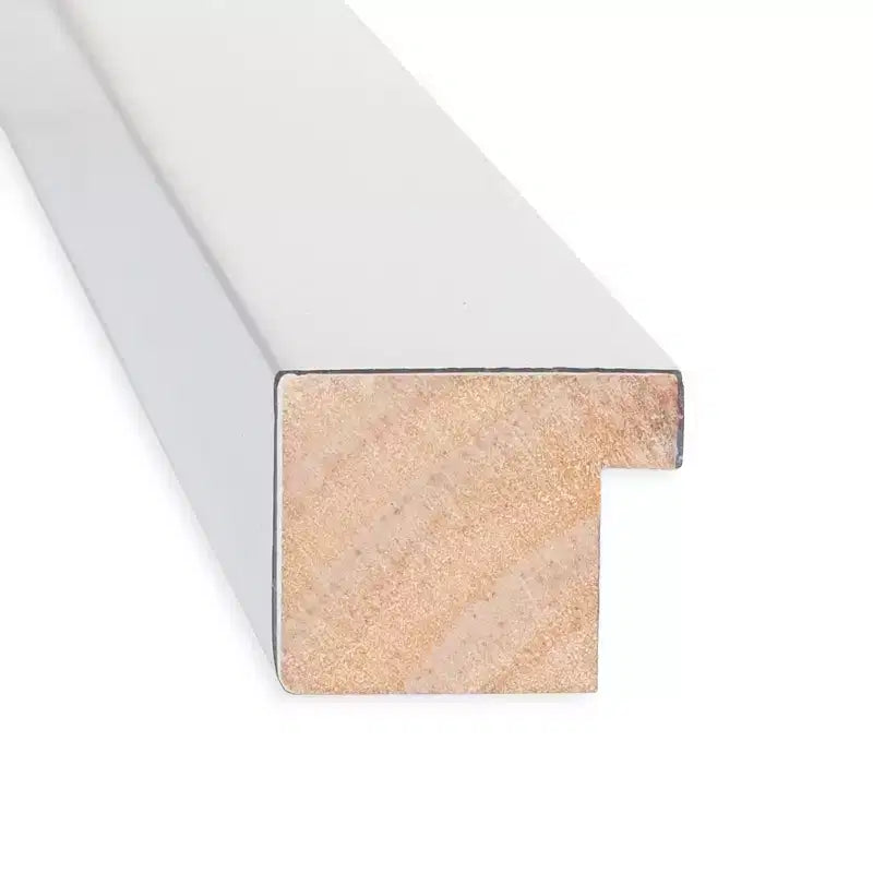 Miroir mural de salle de bain en bois, 39 po x 27 po, non biseauté, faible lustre, argent, rectangulaire moderne, fixation murale, quincaillerie incluse