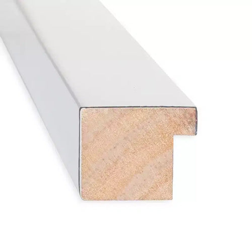 Miroir mural de salle de bain en bois, 39 po x 27 po, non biseauté, faible lustre, argent, rectangulaire moderne, fixation murale, quincaillerie incluse