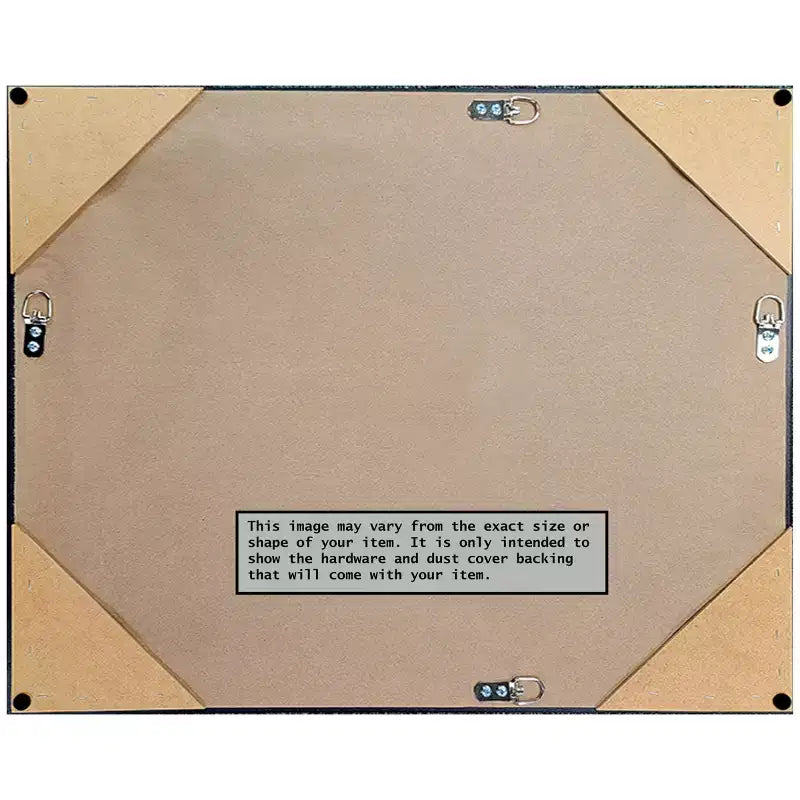 Miroir mural 32" x 26" grand noir étroit sans biseau