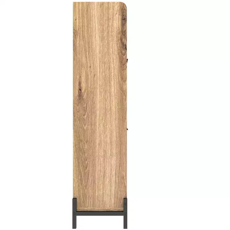 Meuble à chaussures de ferme avec 4 portes basculantes, Organisateur de chaussures étroit pour entrée, couloir, salon