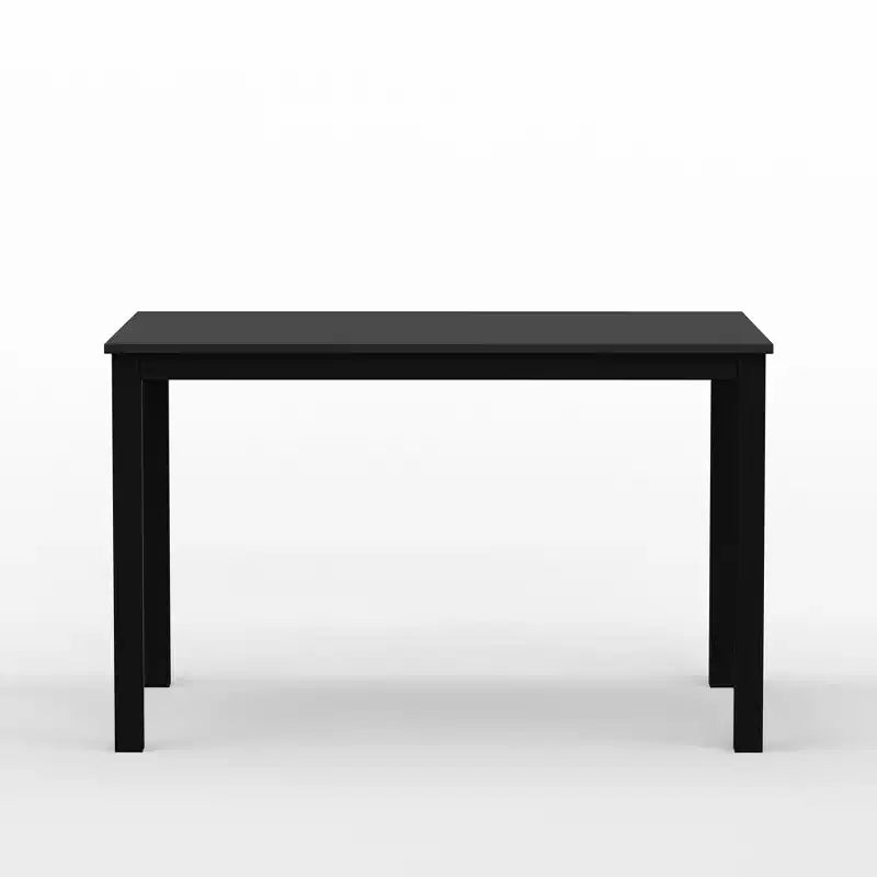 Table à manger rectangulaire en bois massif de 48 pouces