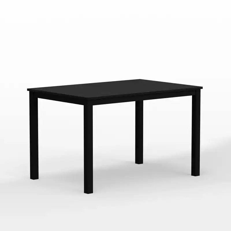Table à manger rectangulaire en bois massif de 48 pouces