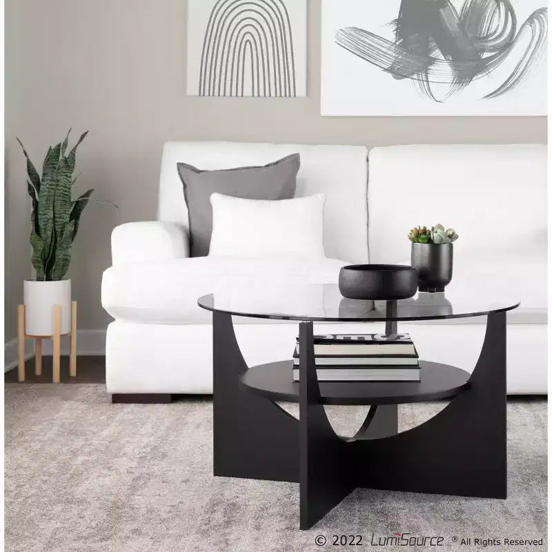 Table basse en U